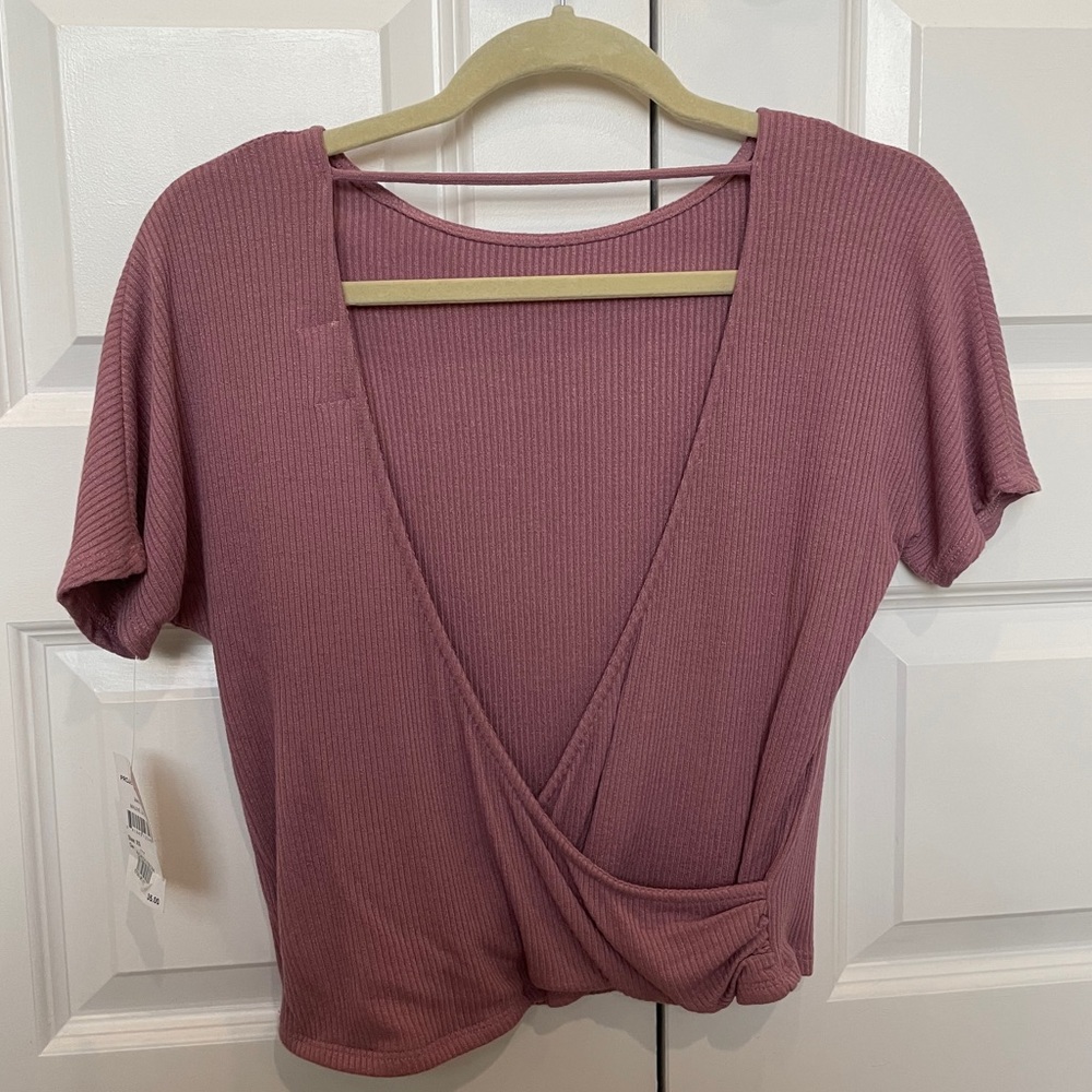 Project Social T Ribbed Backless Tee